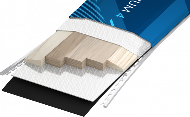 IRIDIUM 4 - Technologie (průřez)